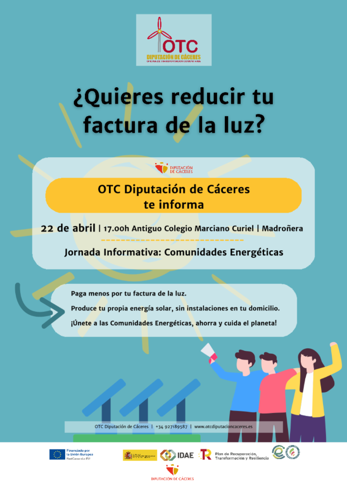 Imagen Jornada Informativa del equipo de OTC - Diputación de Cáceres