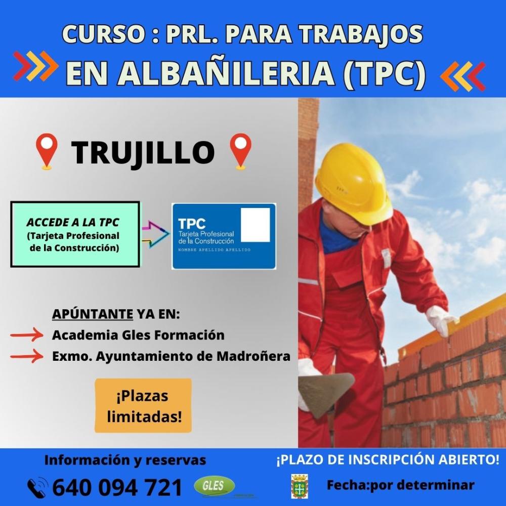 Imagen Curso de la TPC (Tarjeta Profesional de la Construcción)