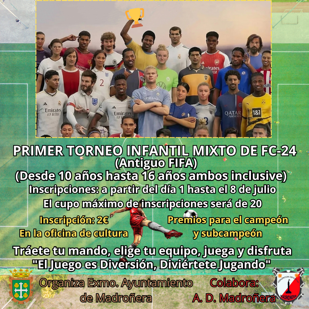 Imagen PRIMER TORNEO INFANTIL MIXTO DE FC-24